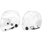 10u Bt Comm System W/Handlebar Remote For Arai Ff Helmets